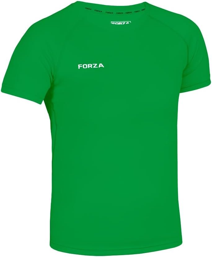 FORZA Boys’ Short Sleeve Base Layer – Quick-Dry, Anti-Odor, 4-Way Stretch, Youth Sports Top