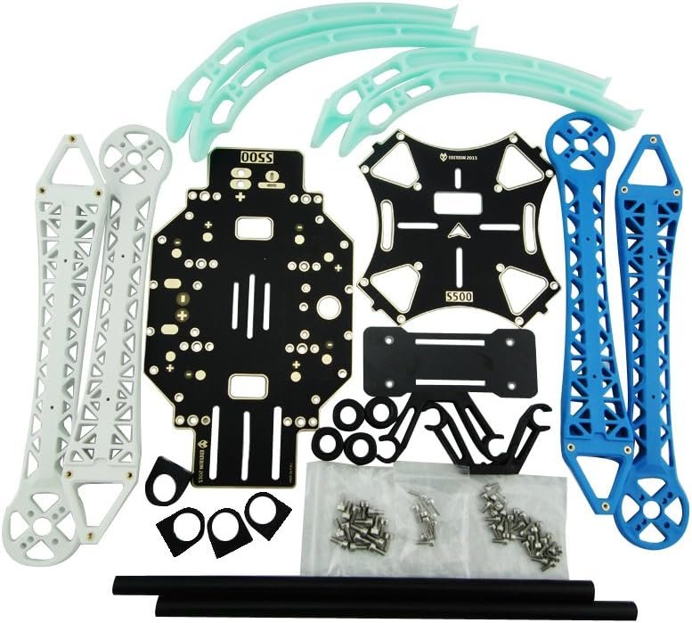 Usmile® S500 PCB Quadcopter Frame Kit with Landing Gear Skid for fpv quadcopter fpv drone able to mount Gopro Gimbal F450 Upgrade Similar to F550