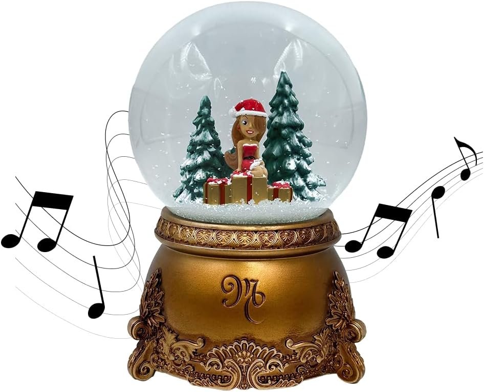 Mariah Carey Official “All I Want For Christmas Is You” Musical Snow Globe