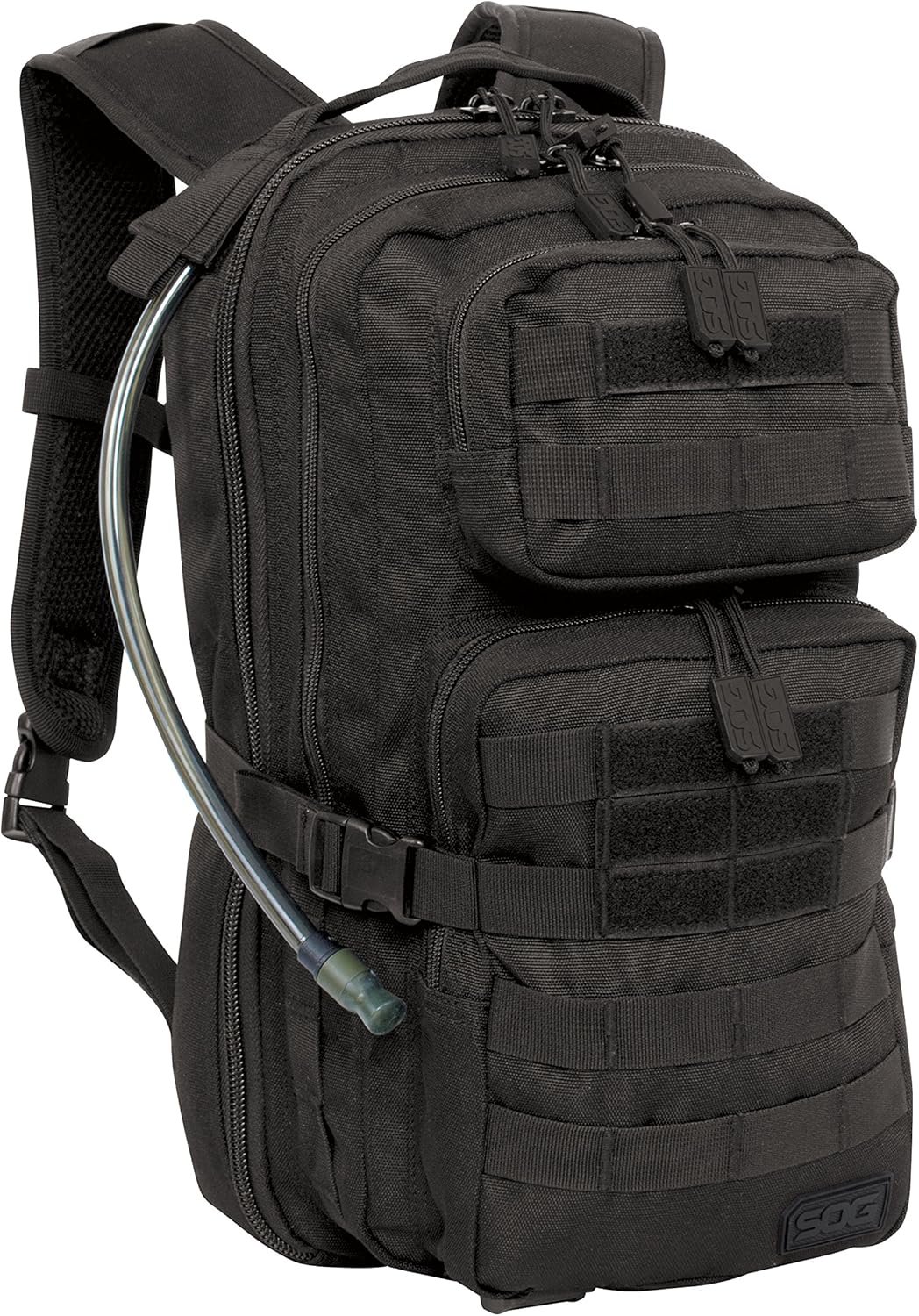 SOG Opcon Hydration Day Pack with 2-Liter Reservoir, 18.2-Liter Storage,Black