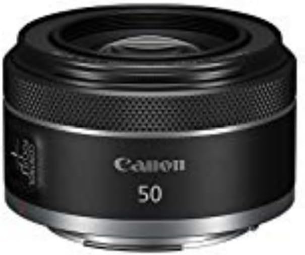 Canon RF50mm F1.8 STM Lens, Fixed Focal Length Prime Lens, Compatible with EOS R Series Mirrorless Cameras, Black