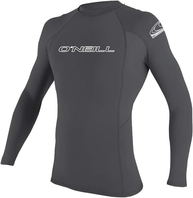 O’Neill Men’s Basic Skins UPF 50+ Long Sleeve Rash Guard