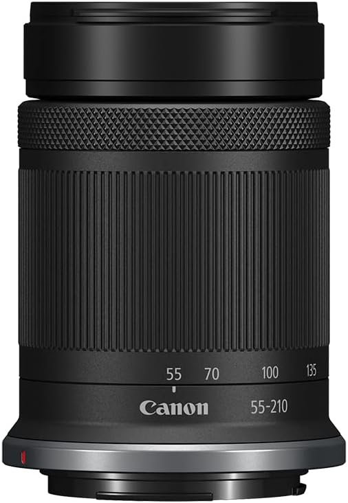 Canon RF-S55-210mm F5-7.1 is STM for Canon APS-C Mirrorless RF Mount Cameras, Telephoto Zoom, Compact, Lightweight, Optical Image Stabilization, for Landscape, Portrait, & Travel Photos/Videos