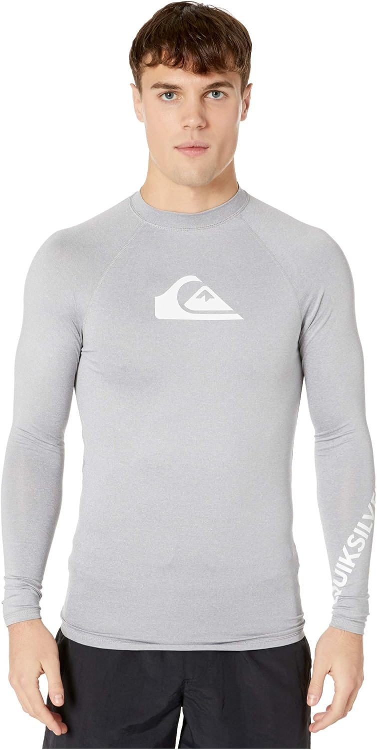 Quiksilver Men’s All Time Long Sleeve UPF 50 Rashguard