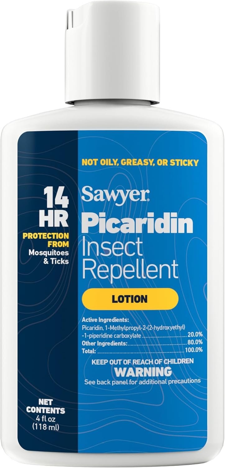 Sawyer Products SP564 Premium Insect Repellent with 20% Picaridin, Lotion, 4-Ounce