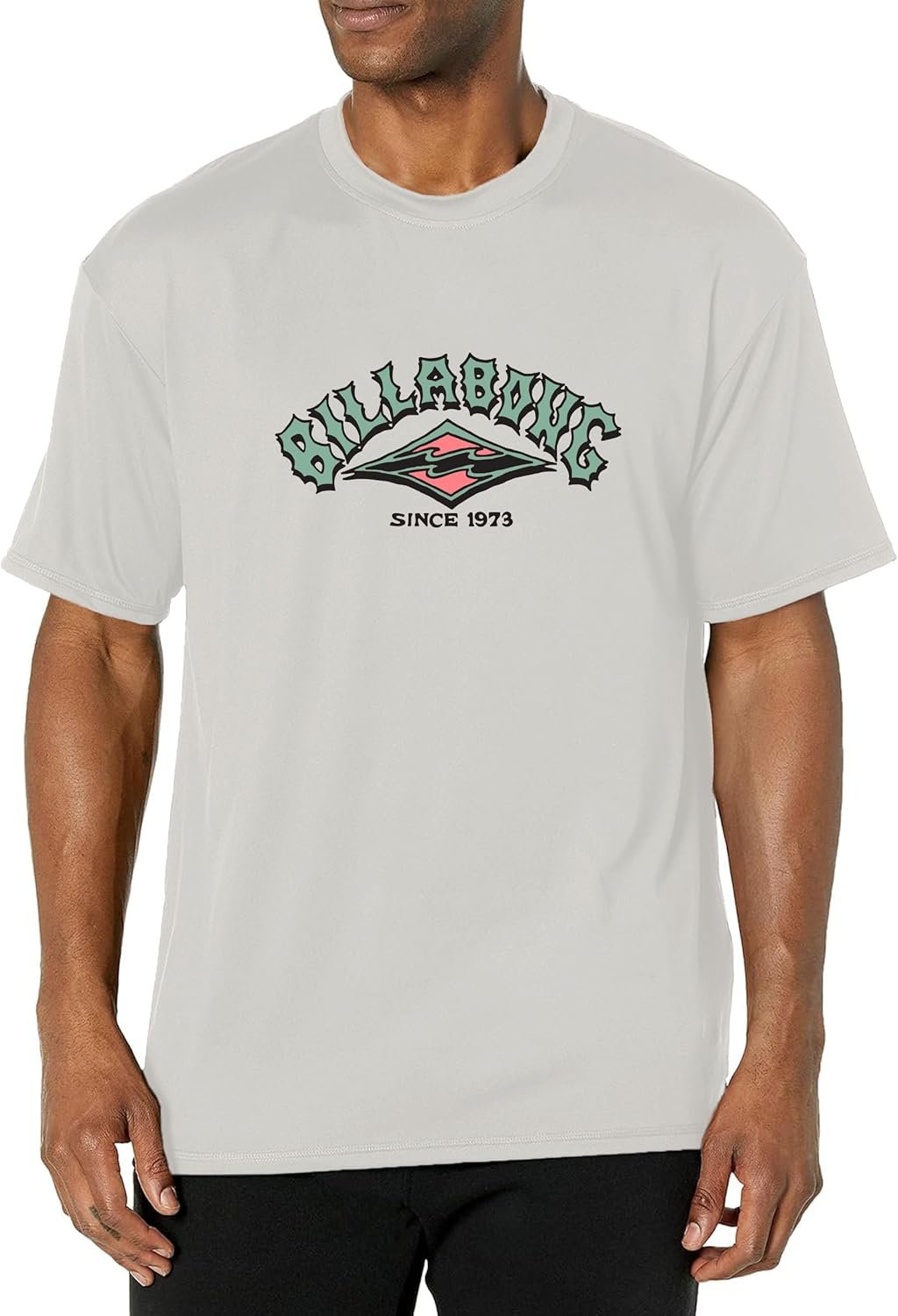 Billabong Rash Guard for Men UPF 50+ Big and Tall Swim Long & Short Sleeve Shirt