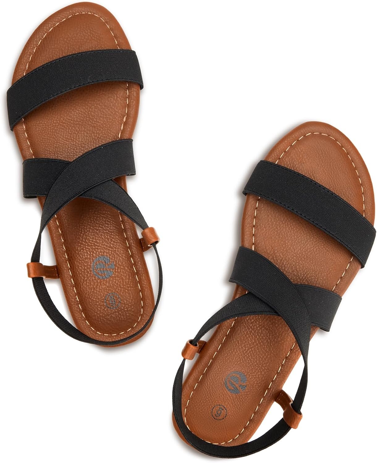 Rekayla Flat Elastic Sandals for Women