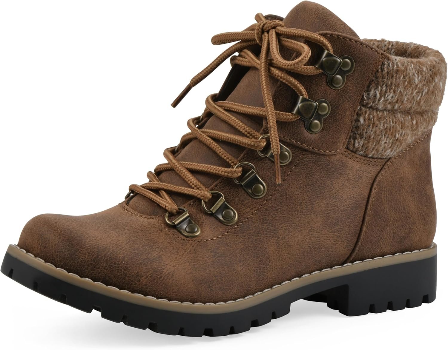 CLIFFS BY WHITE MOUNTAIN Shoes Pathfield Women’s Lace-up Hiker Style Bootie