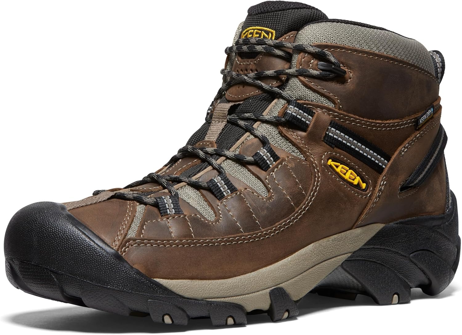 KEEN Men’s Targhee 2 Mid Height Waterproof Hiking Boots